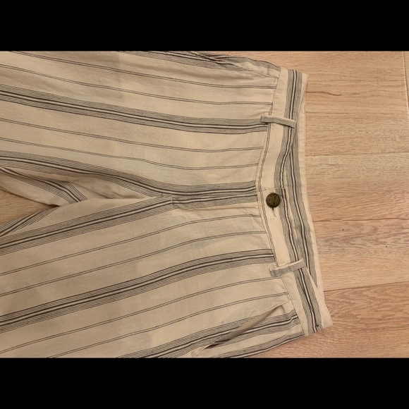 Current Elliott small black and cream striped pant - Picture 3 of 9